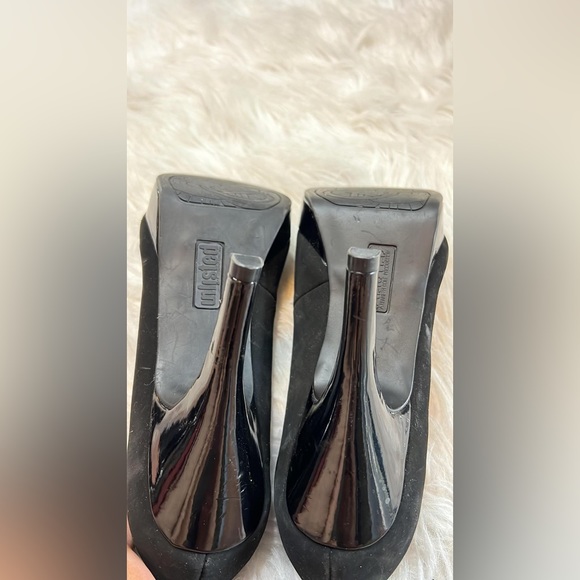 Kenneth Cole Unlisted FILE SYSTEM Pumps - Grey Black HEELS - Picture 10 of 10